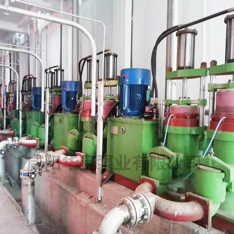 壓濾機(jī)節(jié)能進(jìn)料泵，液壓陶瓷柱塞泥漿泵